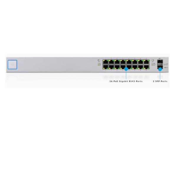 SWITCH 16P GIGABIT MANAGED POE