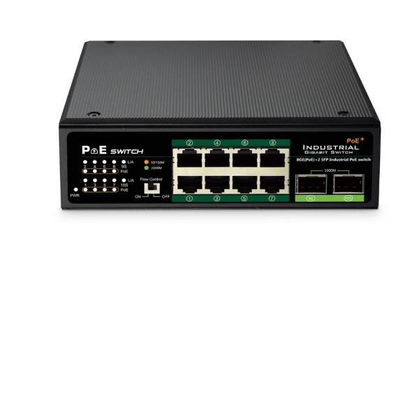 EOL IND 8PORT GIGABIT POE + SWITCH