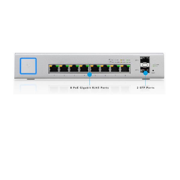 SWITCH 8P GIGABIT MANAGED POE