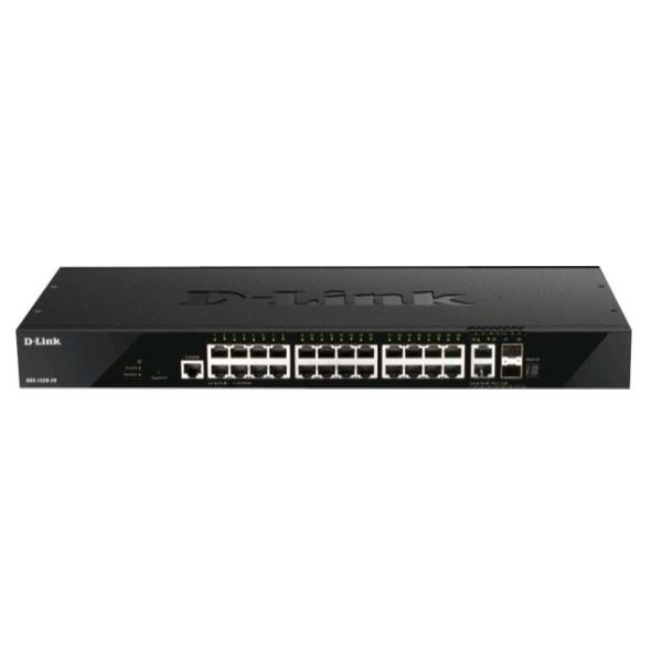 24 GE PORTS + 2 10GE PORTS