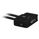 KVM SWITCH VGA-USB-TWOWAY AUDIO