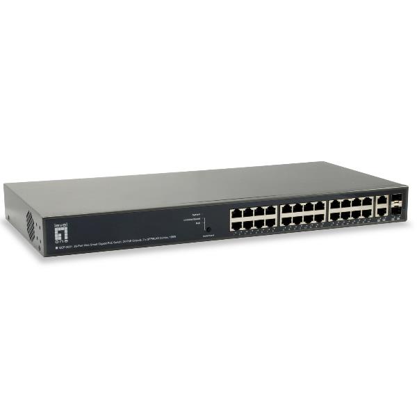 26-PORT WEB SMART GBIT POE