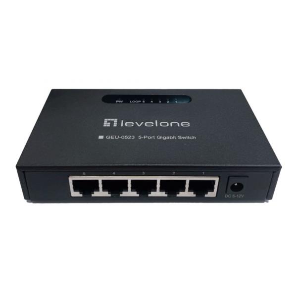 5 PORTE GIGABIT ETHERNET SWITCH
