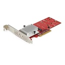 ADATTATORE PCIE 30 X8 PER SSD M2