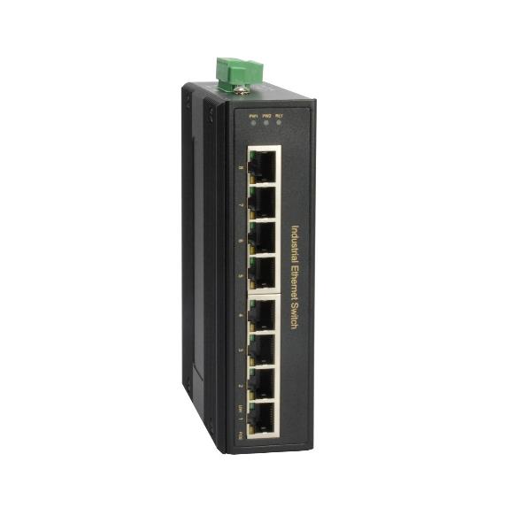 INDUSTRIAL SWITCH 8PORT POE