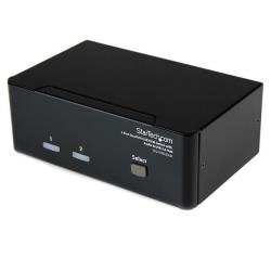 KVM SWITCH DUAL DVI USB 2 PORT