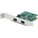 SCHEDA PCI EXPRESS FIREWIRE 2 PORTE