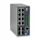 SWITCH INDUSTRIAL 12PORTL3 POE