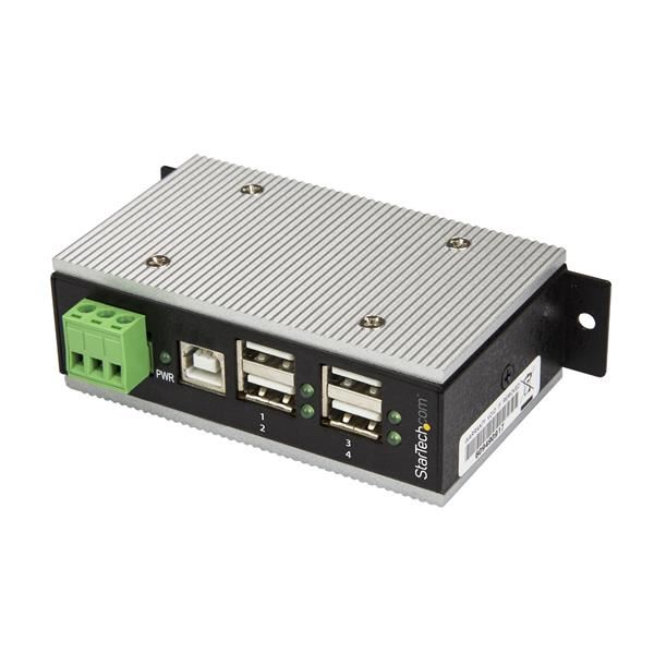 4-PORT USB 2.0 INDUSTRIAL HUB