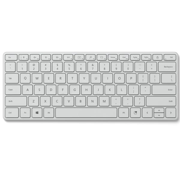 DESIGNER COMPACT KEYBOARD ARGENTO