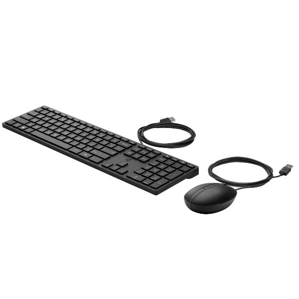 HP TASTIERA+MOUSE WIRED USB 320MK