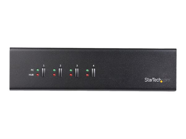 4-PORT DVI KVM SWITCH + USB 3.0