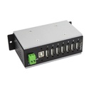 7 PORT INDUSTRIAL USB 2.0 HUB