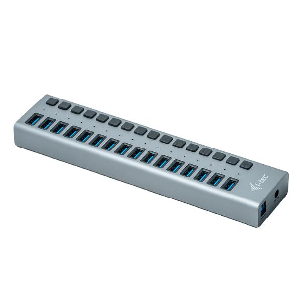 USB 3.0 CHARGE 16 PORT+PW ADAPT 90W