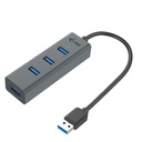 USB 3.0 METAL 4PORT+OUT POWER ADAPT