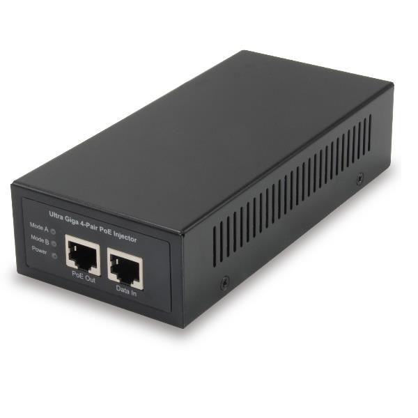 GIGABIT POE INJECTOR 60W 802.3AT