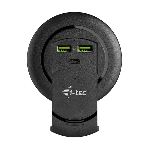 Desk Charger USB-C + 2X USB-A 96W