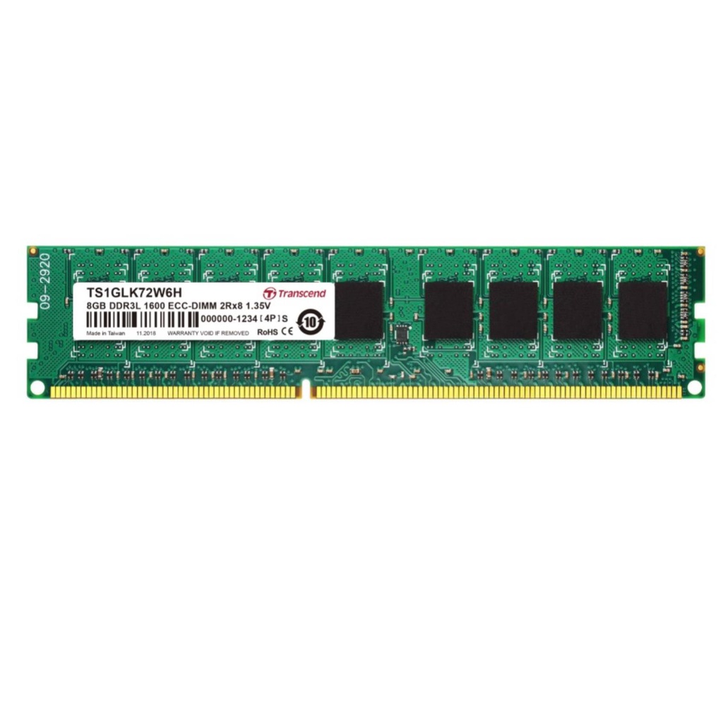 8GB DDR3L 1600 ECC-DIMM 2RX8 1.35V