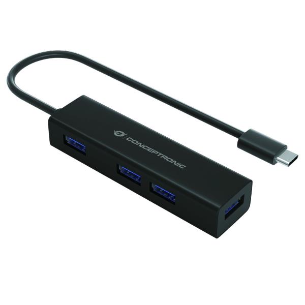 4-PORT USB 3.0 ALUMINUM HUB