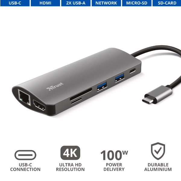 DALYX 7-IN-1 USB-C ADAPTER