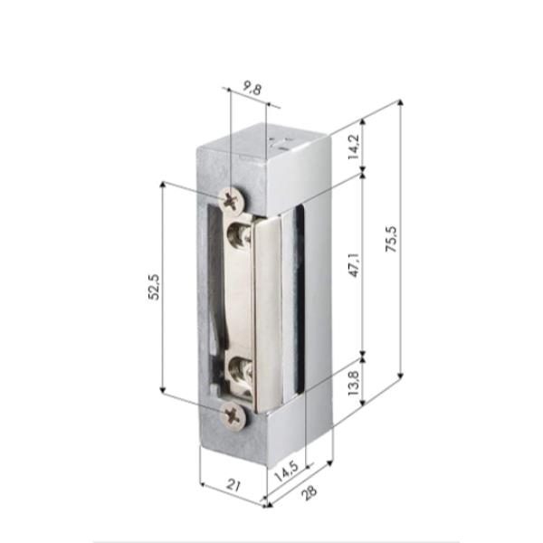 ELECTRICAL LOCK 11221 HOLD-OPEN L