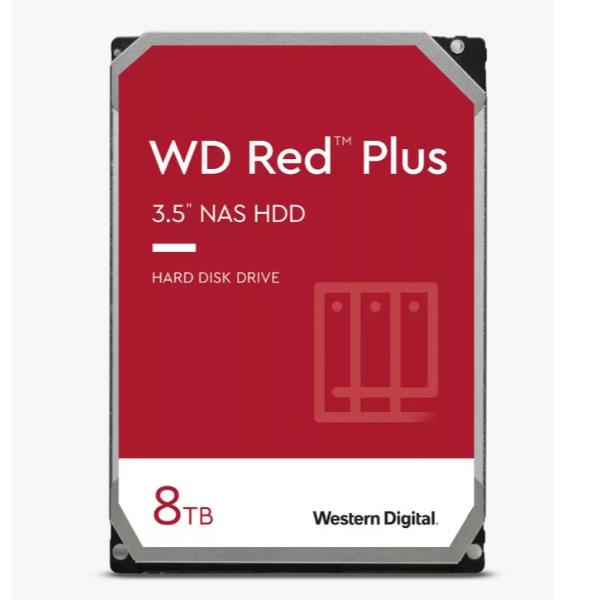 WD RED PLUS 3 5P 128MB 8TB (DK)