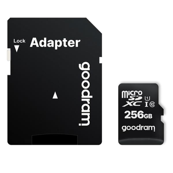 256GB MICRO CARD CL 10 UHS I