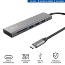 HALYX FAST USB-C HUB &amp; CARD READER