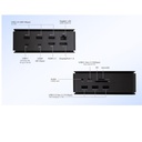 USB 4.0 M.DOCK DUAL4K HDMI DP+PD80W