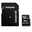 64GB MICRO CARD CL 10 UHS I