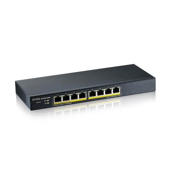 WEB MANAGED SWITCH 8P GIGABIT POE