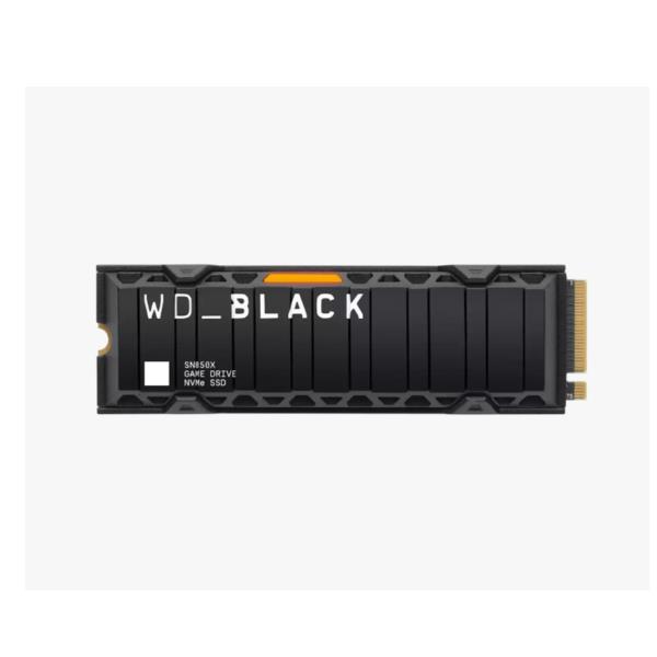 SSD WD BLACK 2TB M.2 SN850X HEATSIN