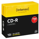 CD-R 700 MB/80 M.52X SLIM CASE 10PCS