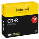 CD-R 700 MB/80 M.52X Slim Case 10pz