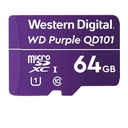 MICROSD WD PURPLE 64GCLAS 10