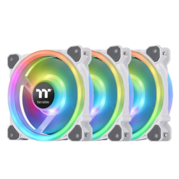 RIING TRIO 12 RGB FAN WHITE 3 PACK