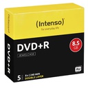 DVD+R 8.5GB 8X JEWEL CASE 5 PCS.