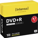 DVD+R 4.7GB 16X SLIM PRINTABLE 10PCS