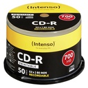 CD-R 700MB.12X SPIND.PRINTABLE 50PCS