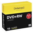 DVD+RW 4.7GB 4X SLIM CASE 10PCS.