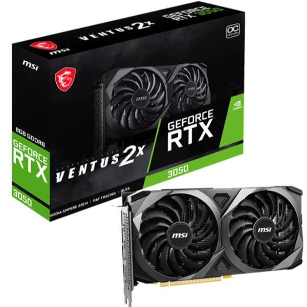 GEFORCE RTX 3050 VENTUS 2X 8G OC