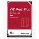 WD RED PLUS  3.5P 6TB 128MB (DK)