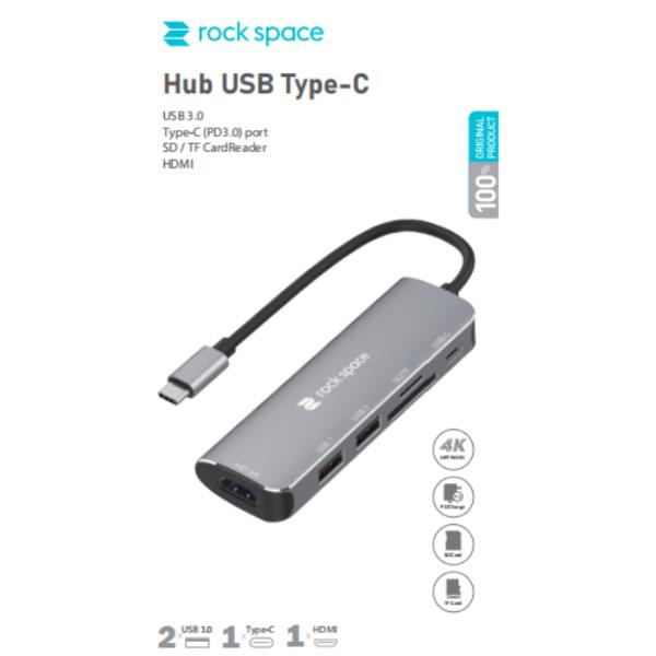 ROCK - HUB USB C - USB 3.0