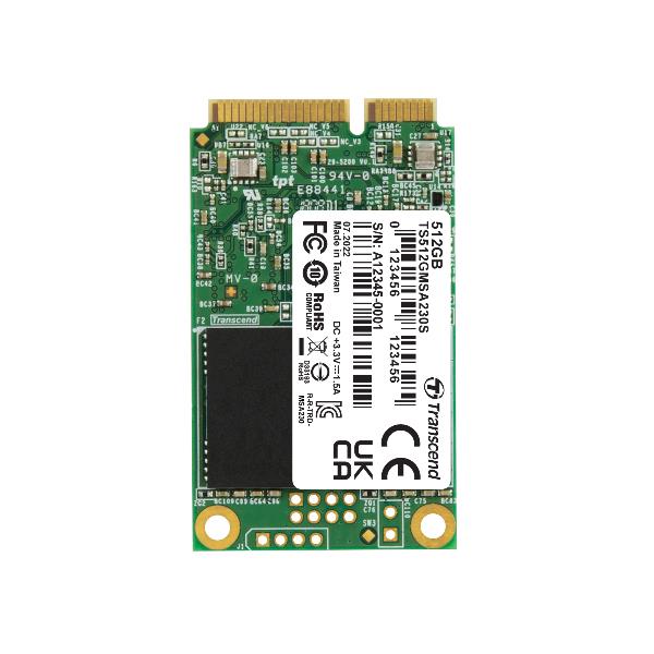 512GB MSATA SSD SATA3 3D  TLC