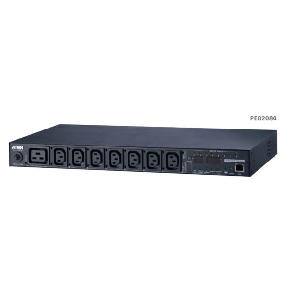 8-OUTLET 1U ECO PDU METERED AND SW