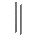 COPPIA MONTANTI 19" 34U NERI