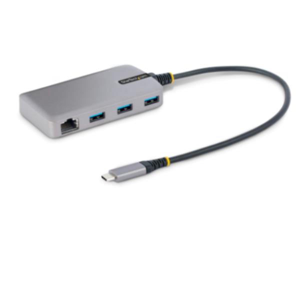 USB-C 3-port Hub-A RJ45