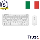 LYRA WL KEYBOARD MOUSE IT WHITE