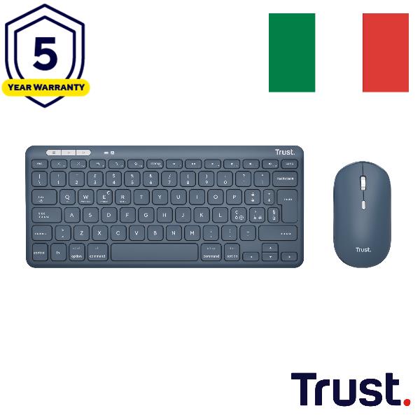 LYRA WL KEYBOARD   MOUSE IT BLUE