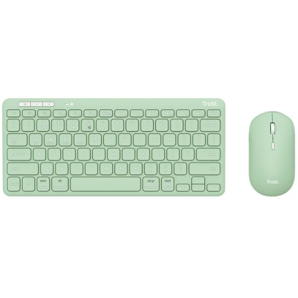 LYRA WL KEYBOARD   MOUSE IT GREEN